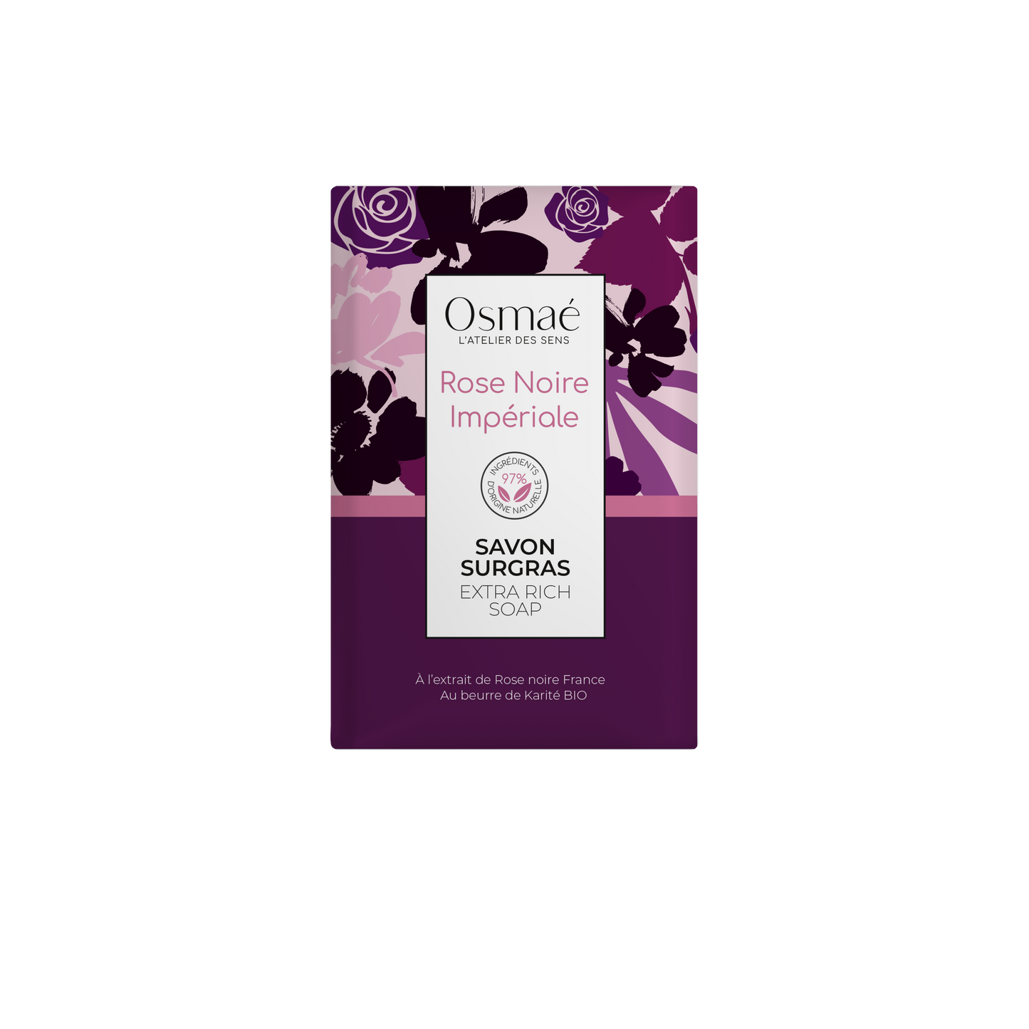 Extra gazdag szappan Császári Fekete Rózsa szappan tömb 200g