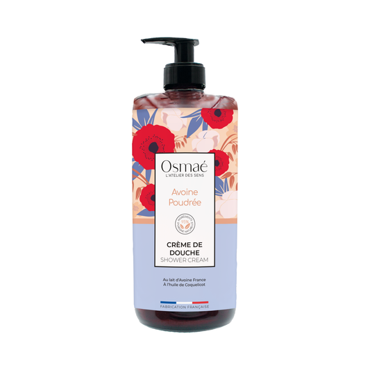 Shower Cream Powdery Oat Pump Bottle 1L