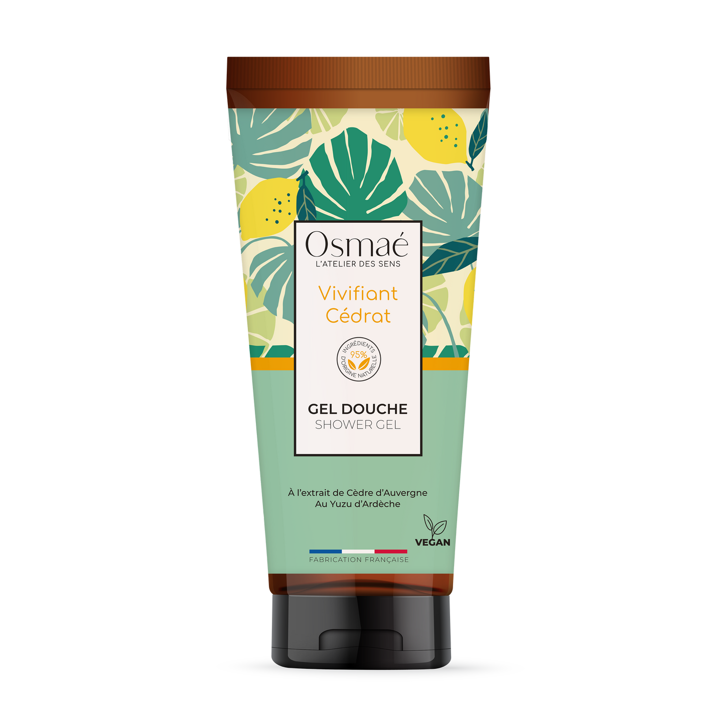 Shower gel Refreshing Cédrat Tube 200ml