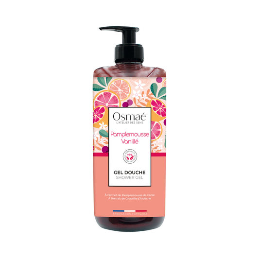Shower gel Vanilla Grapefruit pump bottle 1 Liter