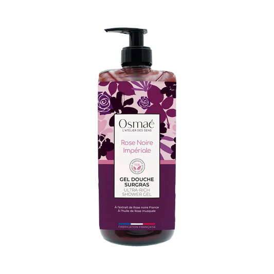 Ultra-rich shower gel Imperial Black Rose pump bottle 1L