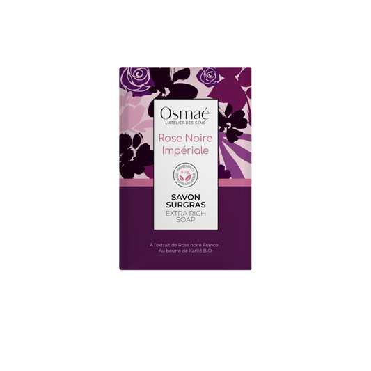 Extra-rich Imperial Black Rose Soap bar 200g