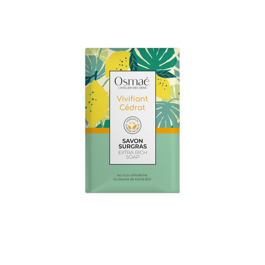 Extra-rich soap Refreshing Cédrat soap 100g